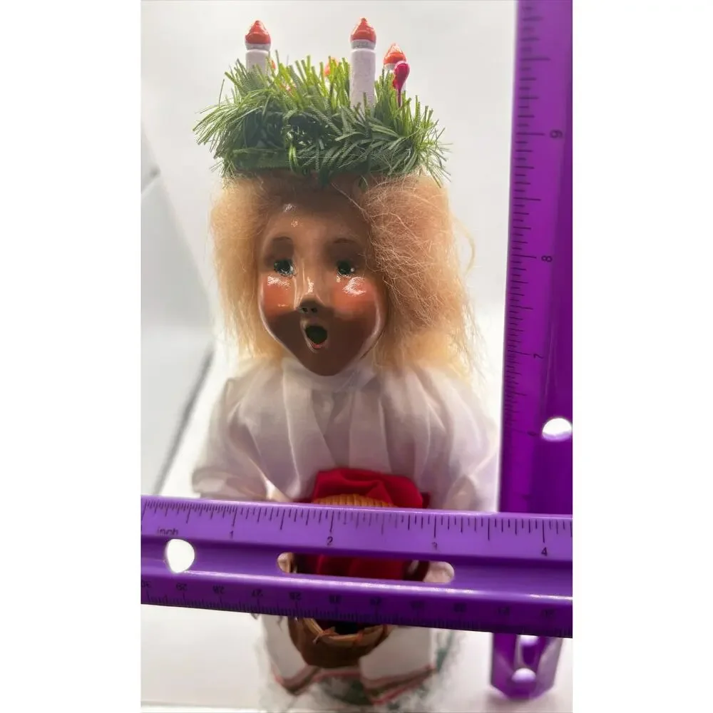 Byers Choice The Carolers Saint Lucia #424 Signed & Dated 1996